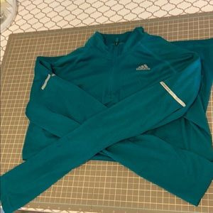 Adidas Running 1/4 Zip up Long Sleeve